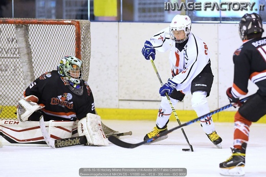 2016-10-16 Hockey Milano Rossoblu U14-Aosta 0677 Fabio Colombo